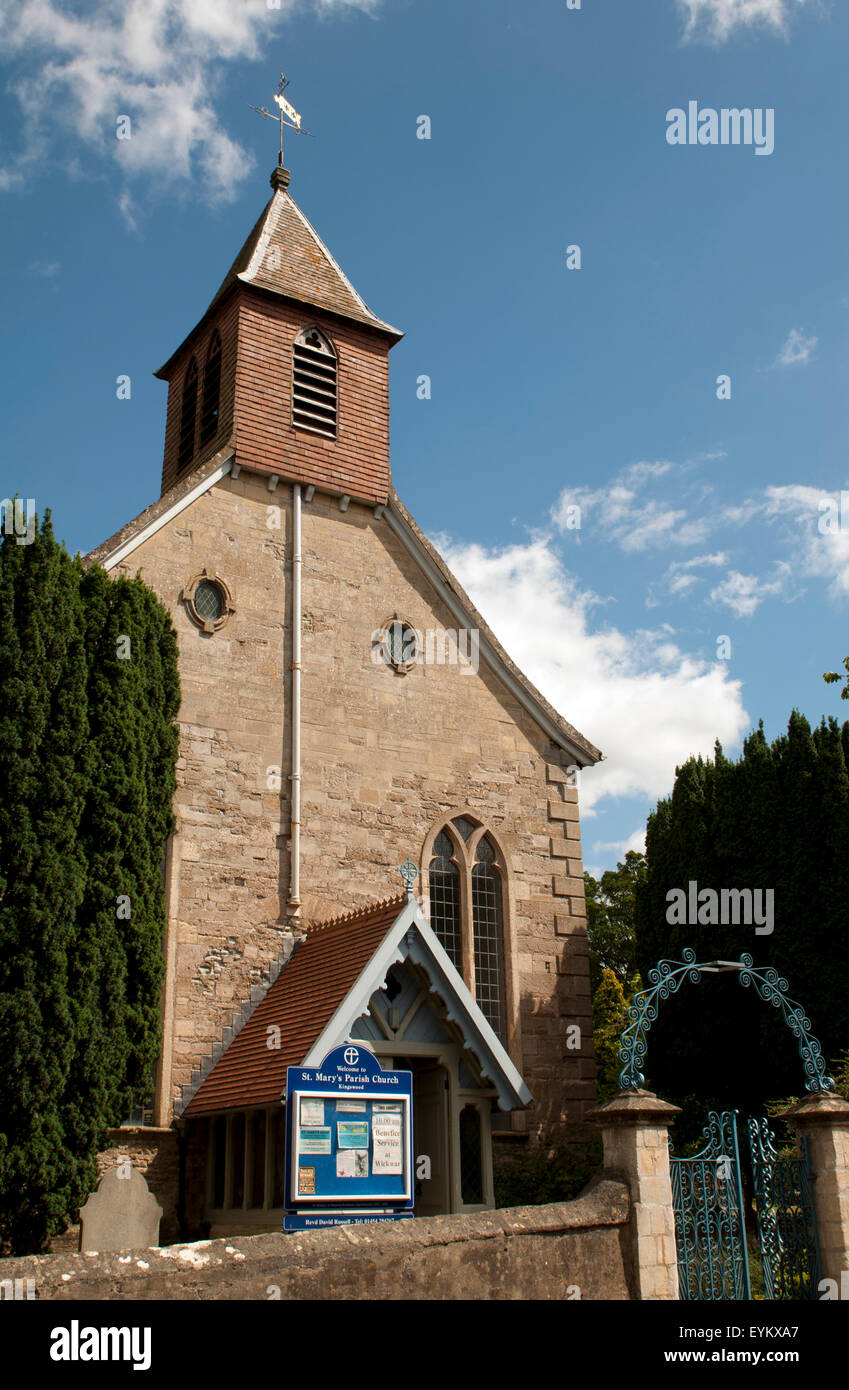 St. Mary`s Church, Kingswood, Gloucestershire, England, UK Stock Photo